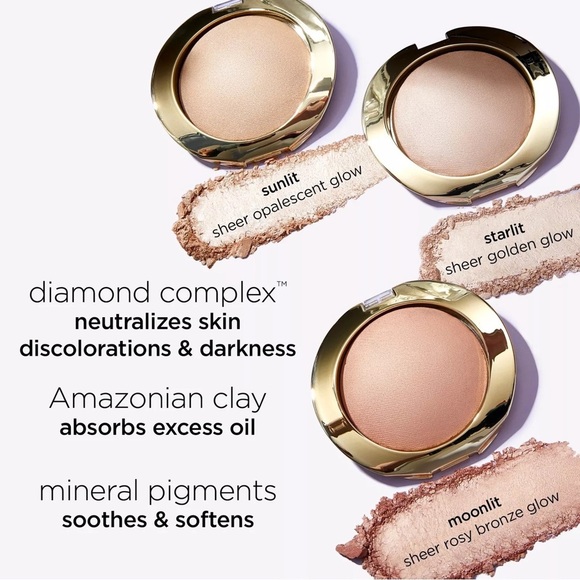 Tarte Shape Tape Glow Powder + Airlift Brush - Starlit - NEW IN BOX - Picture 13 of 15